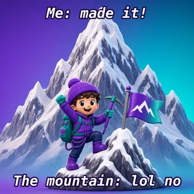 False Peak meme